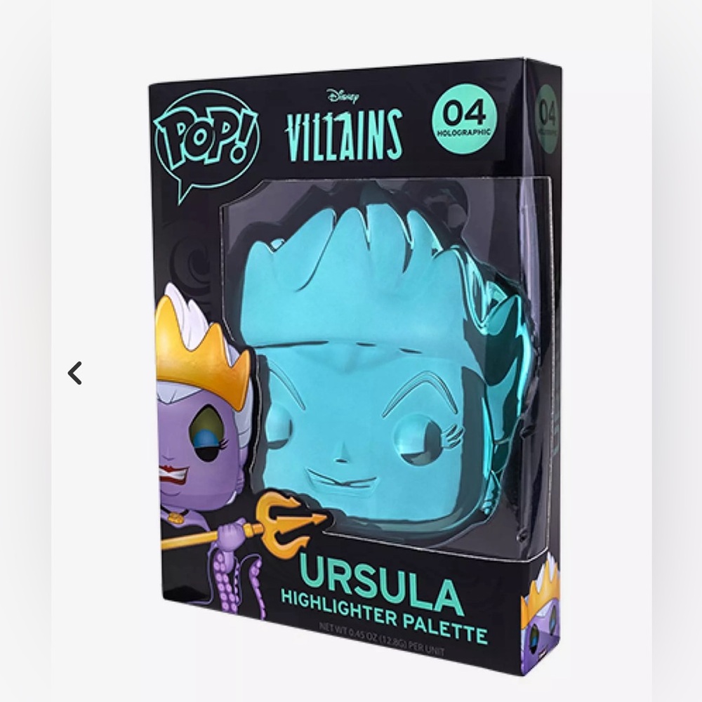 New! Disney Ursula Highlighter Palette